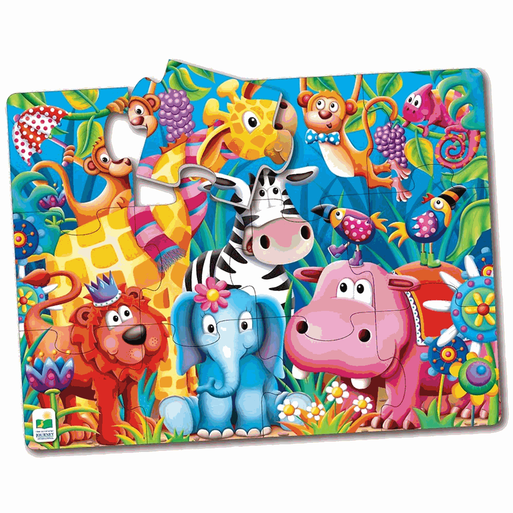 The Learning Journey Regular My First Floor Puzzle Jungle Friends  Image#3