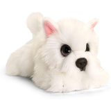 Keel Toys 32cm Signature Cuddle Puppy Westie, White