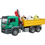 Bruder Man TGS Truck with Loading Crane