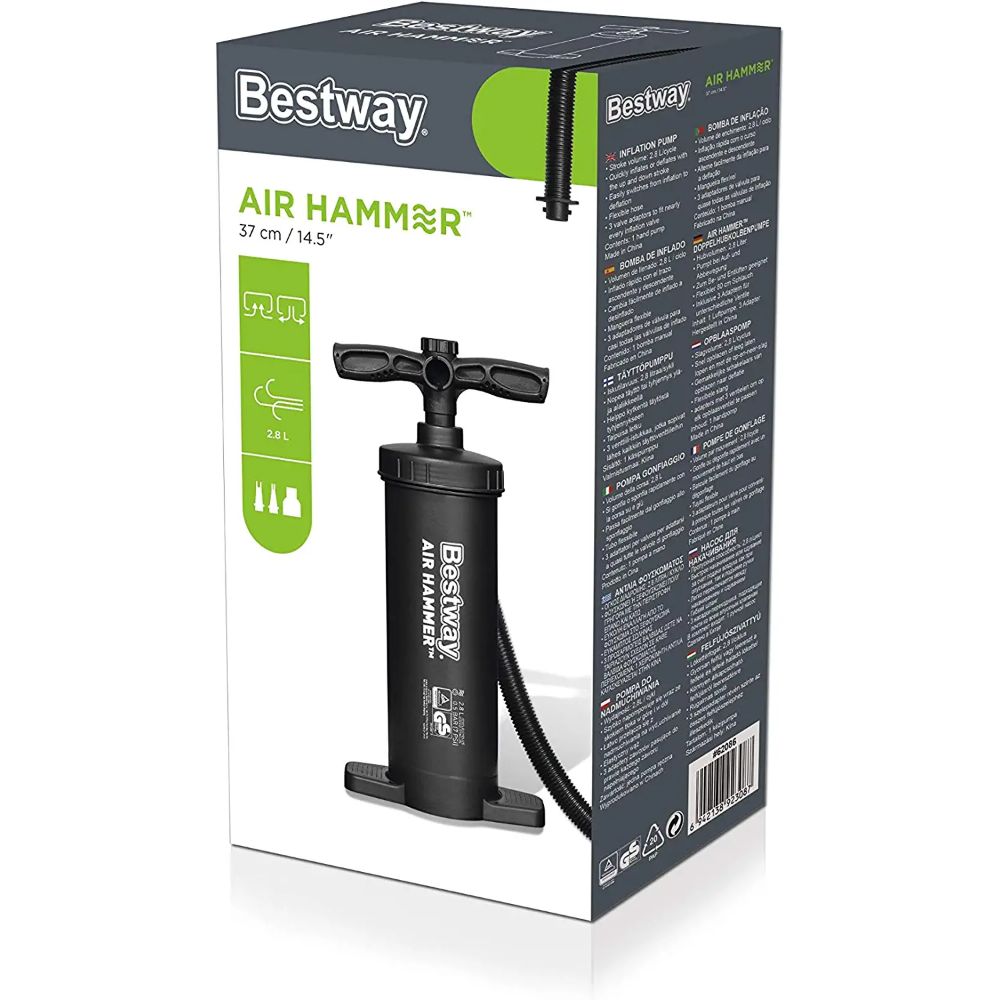 Bestway - 37cm Air Pump Hammer Manual Inflation Pump