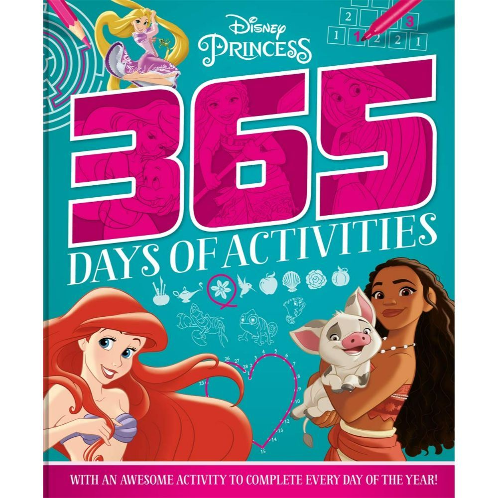 Disney Princess 365 Puzzles & Activities