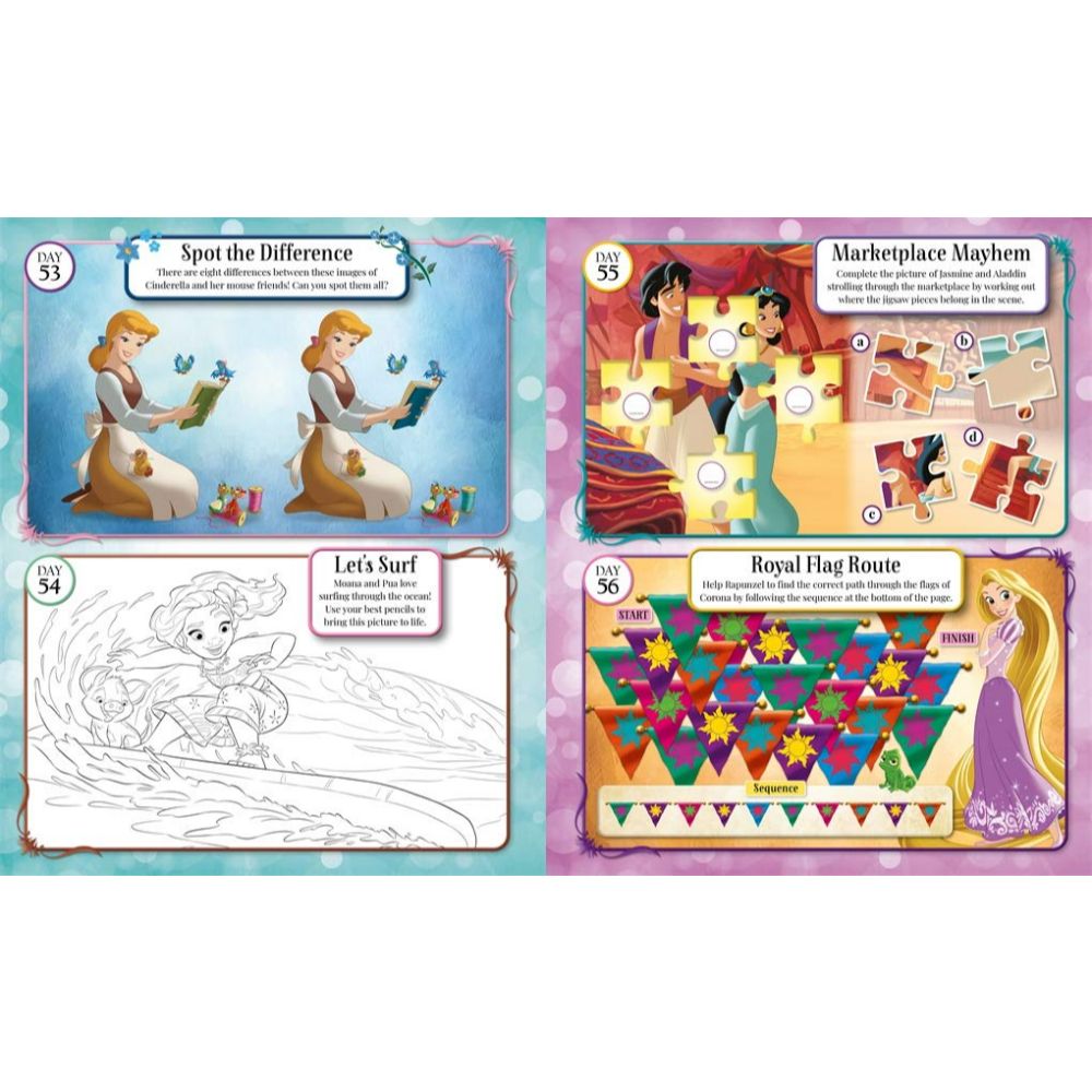 Disney Princess 365 Puzzles & Activities