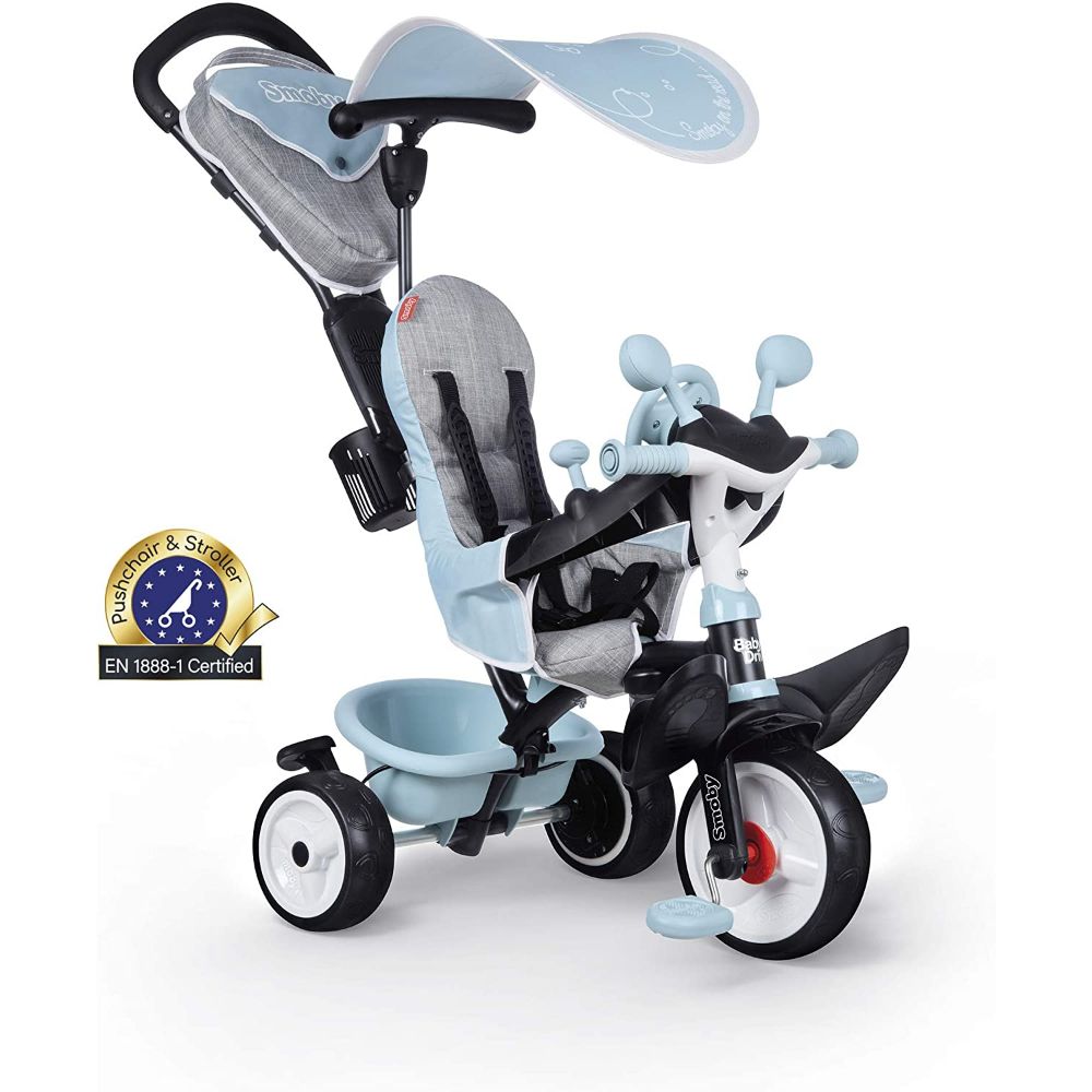 Smoby Tricycle Baby Driver Comfort Blue