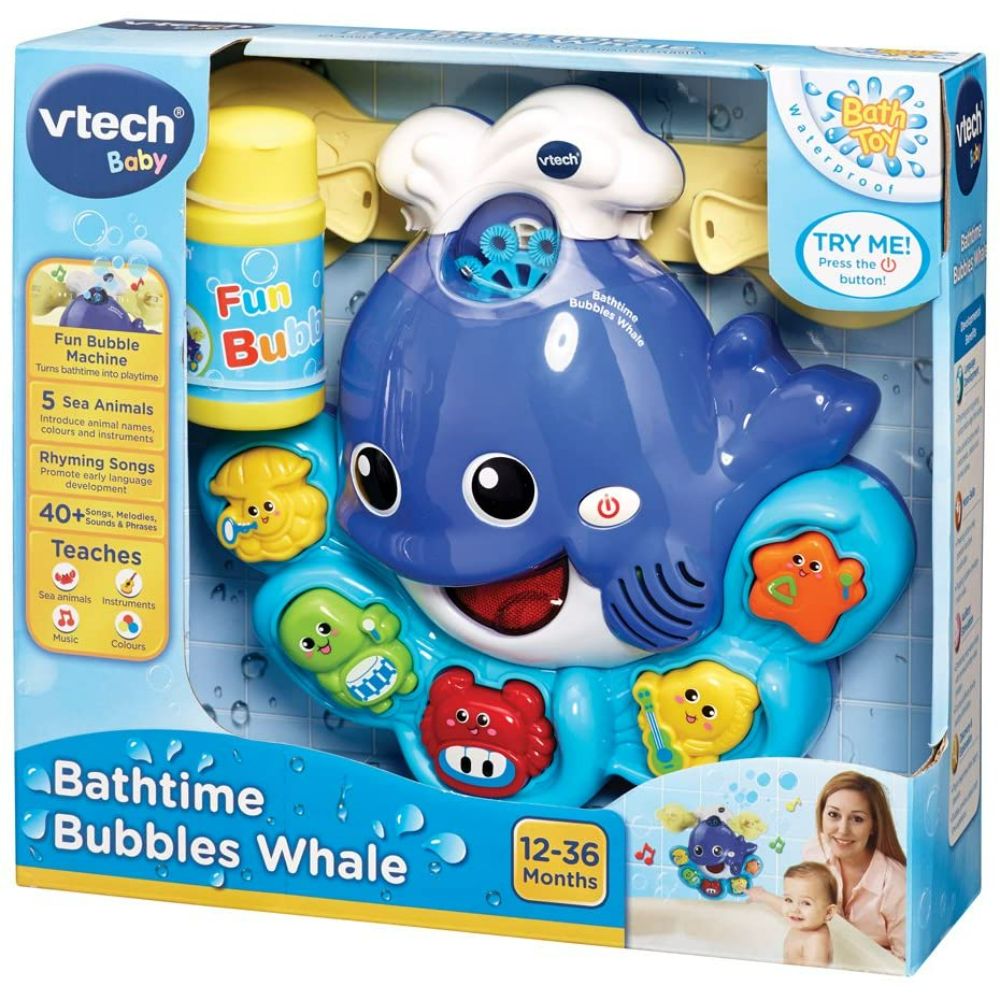 VTech Bathtime Bubbles Whale