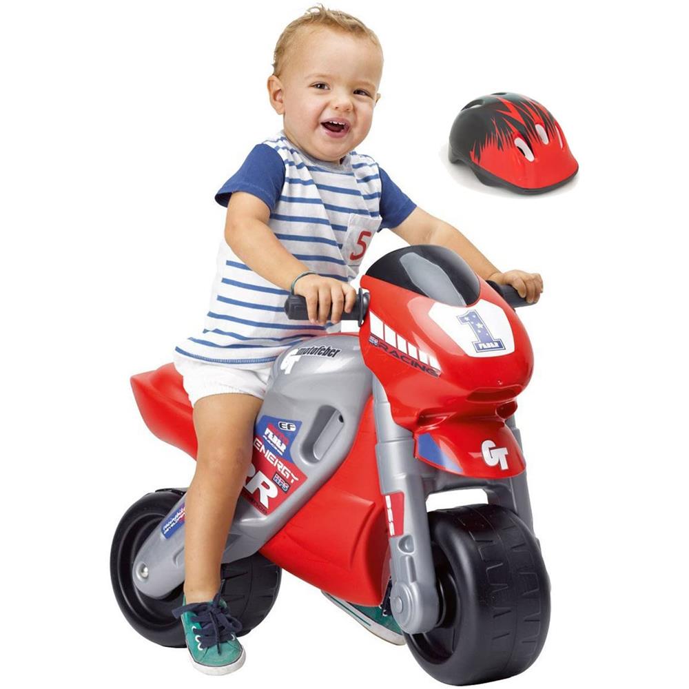 Feber Moto 2 Ride-On Racing Bike With Helmet  Image#3
