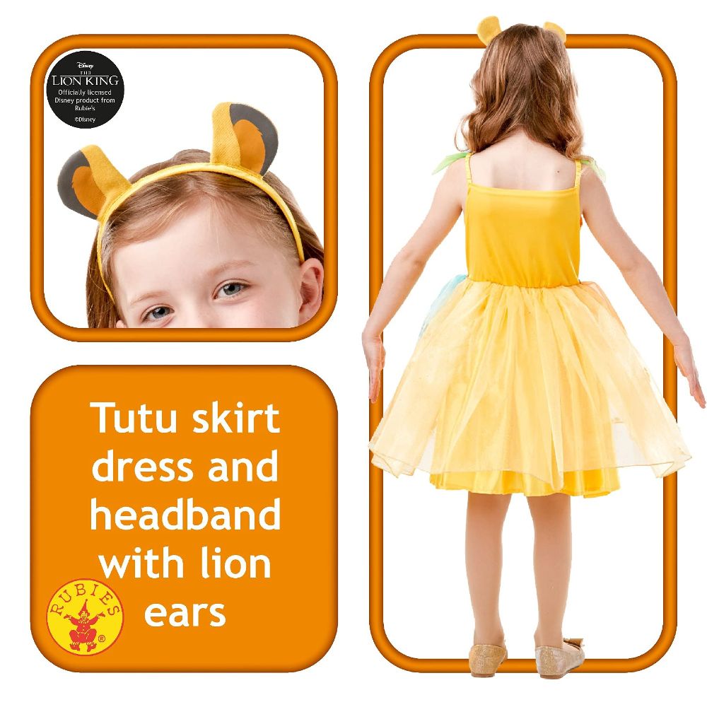 Rubies Disney Simba Tutu Dress - Medium