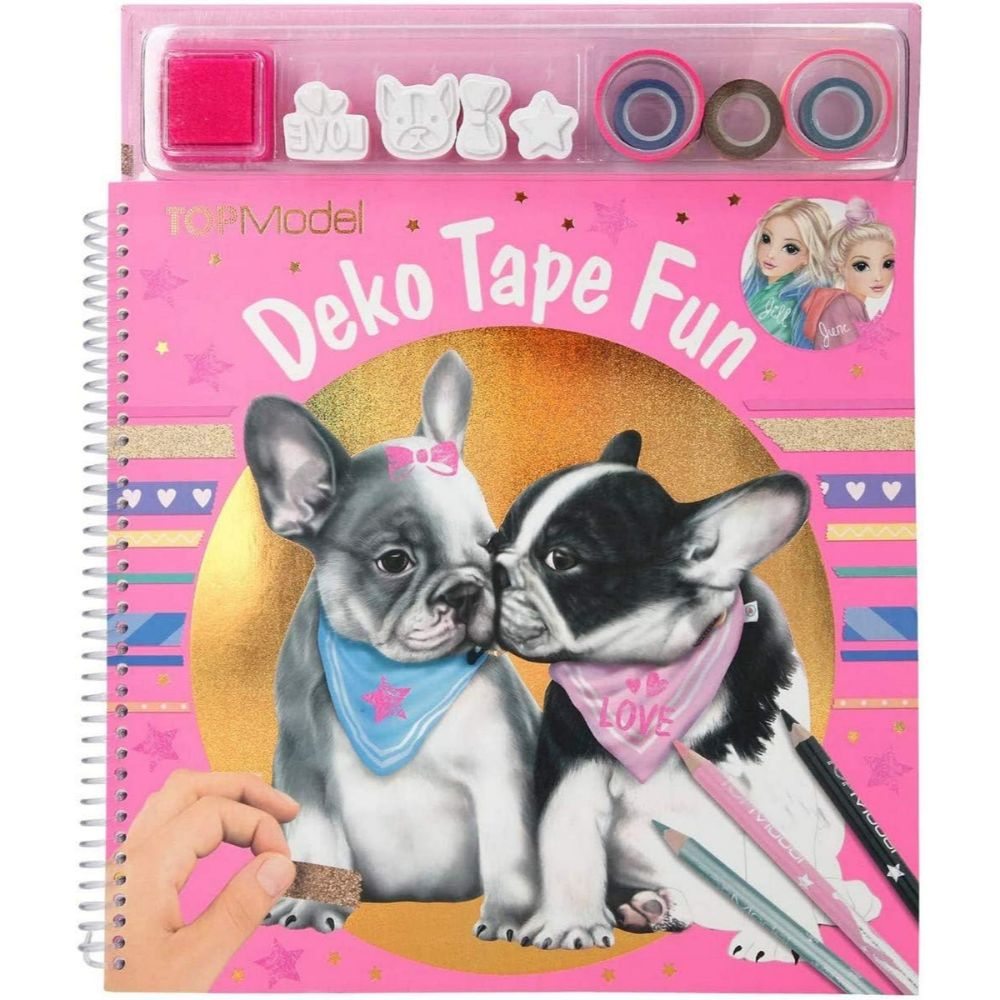 Top Model Colouring Book