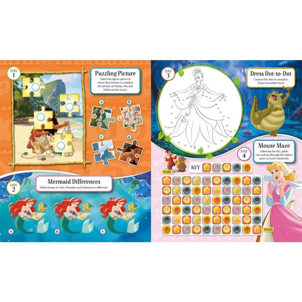 Disney Princess 365 Puzzles & Activities