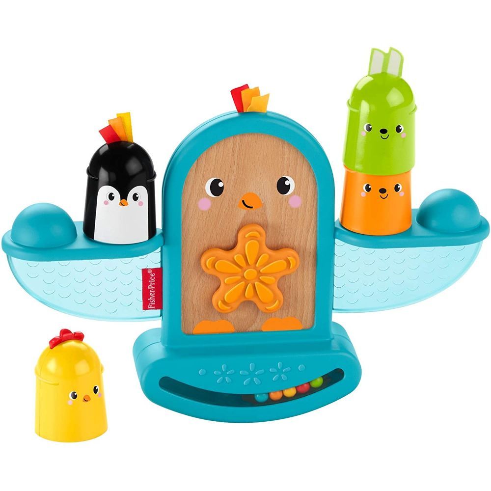 Fisher Price Stack and Rattle Birdie