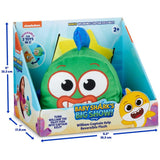 Baby Shark's Big Show Reversible Plush Baby Shark Turns Into Super Shark