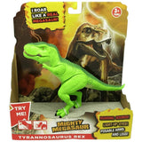 Mighty Megasaur 20cm Light and Sound Dinosaur - Neon green T-Rex