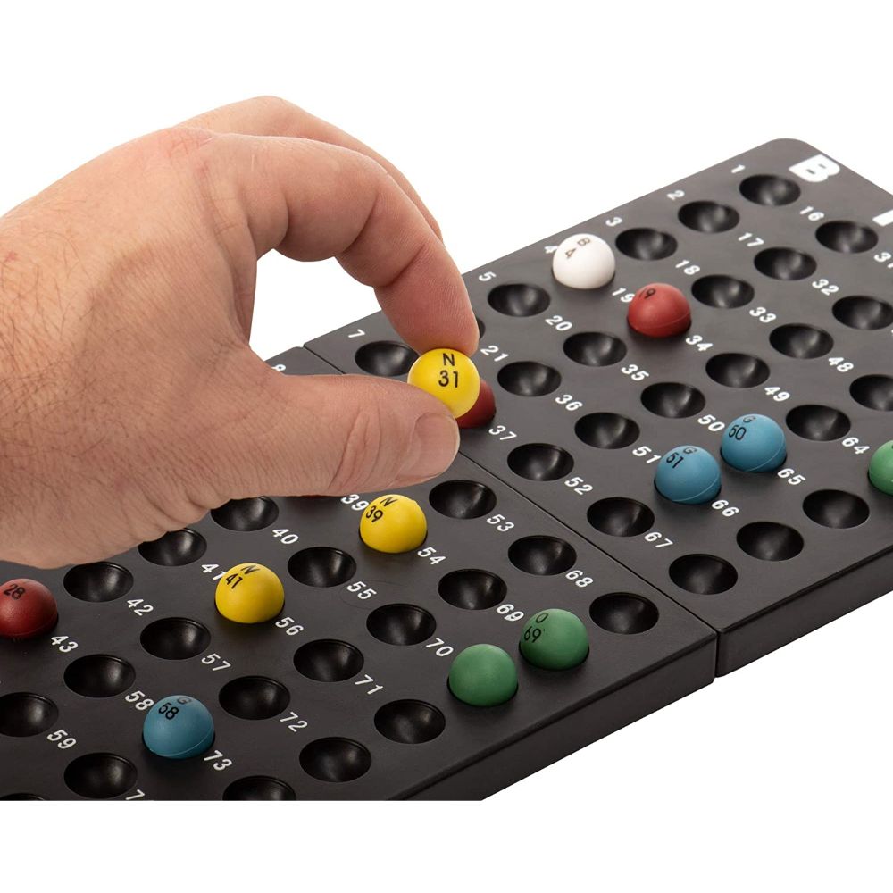 Deluxe Bingo Set - 6-Inch Roller Cage