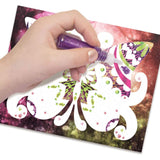 Nebulous Stars Glitter And Foil Art