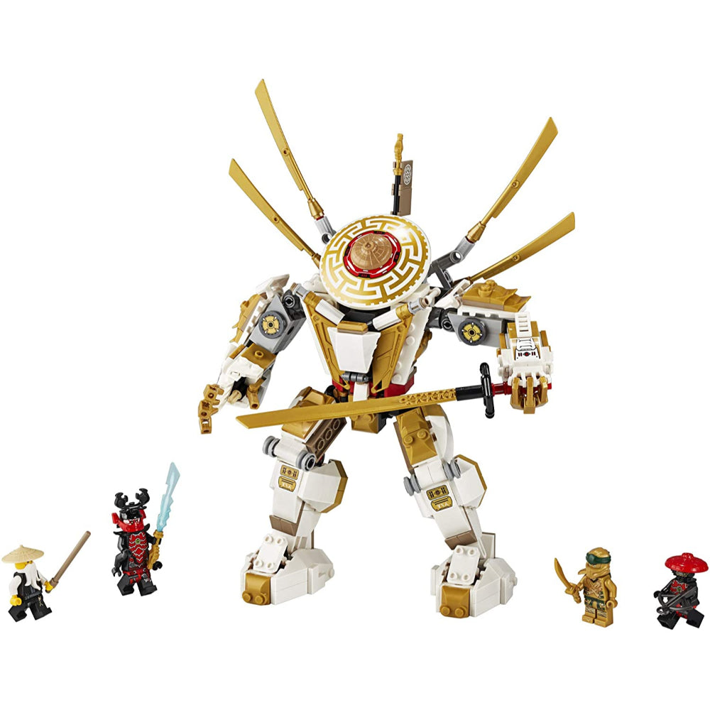 Lego Ninjago Legacy Golden Mech 71702, Cool Toys for Kids Building Kit (489 Pieces)  Image#1