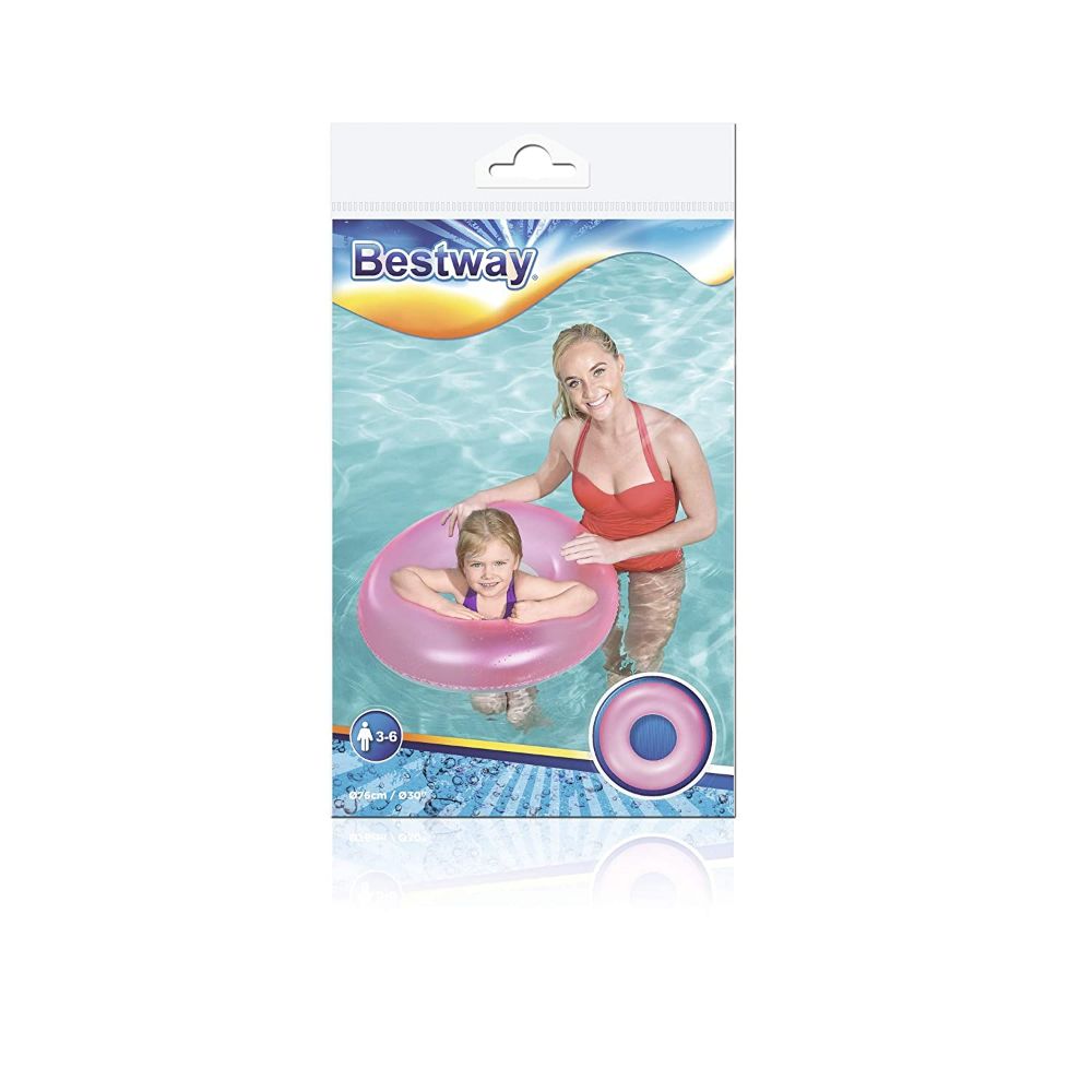 Bestway Frosted Neon Swim ring Assorted Bestway Frosted Neon Swim ring Assorted