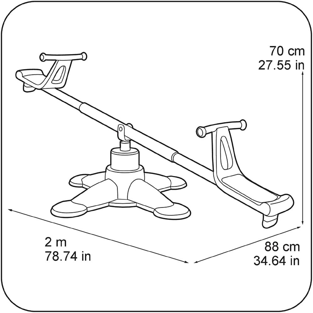 Feber Twister Seesaw 2X1 Seasaw