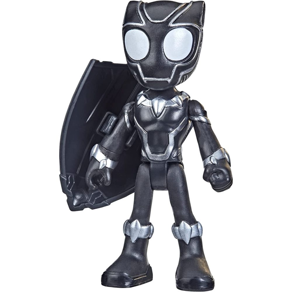 Marvel Spidey & His Amazing Friends Black Panther Hero Figure 4 Marvel Spidey & His Amazing Friends Black Panther Hero Figure 4