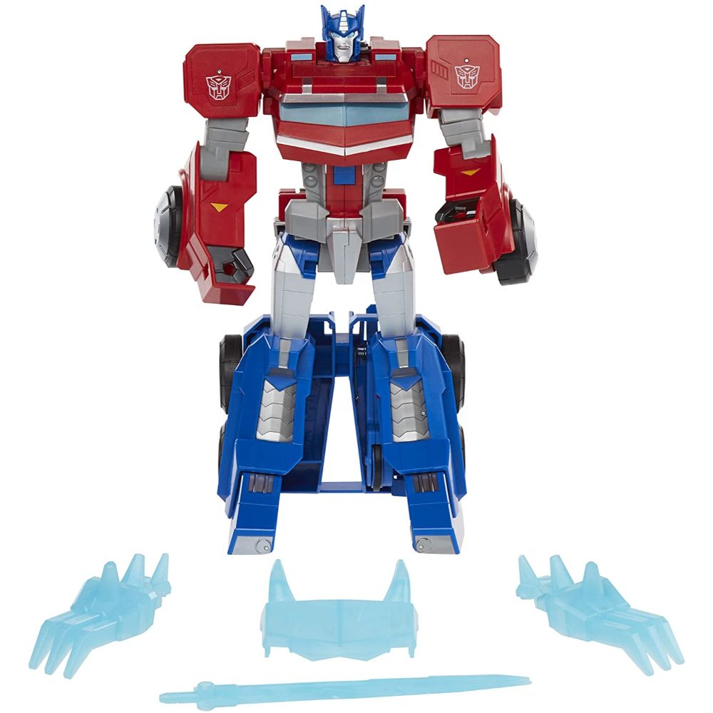 Transformers Toys Bumblebee Cyberverse Adventures Dinobots Unite Roll N’ Change Optimus Prime