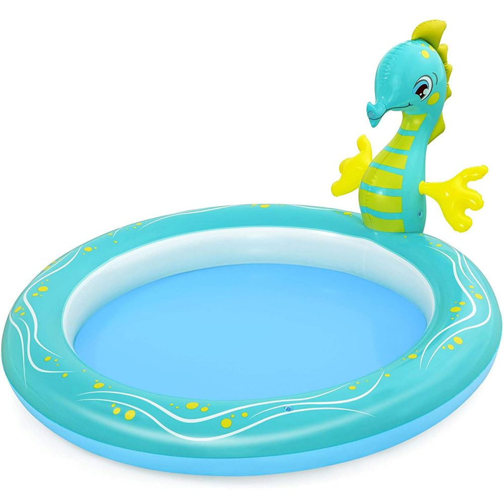 Bestway Seahorse Sprinkler Paddling Pool