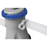 Bestway Flowclear 330gal Filter Pump Swimming Pool, Grey  Image#4