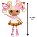 Lalaloopsy Silly Hair Doll - Scoops Waffle Cone with Pet Cat
