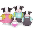 Lil' Woodzeez Cow Family