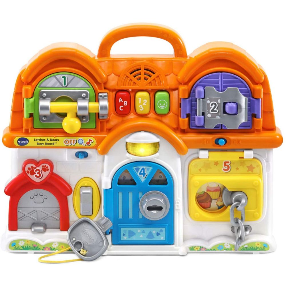 Vtech Latches & Doors Busy Board, Multi-Colour