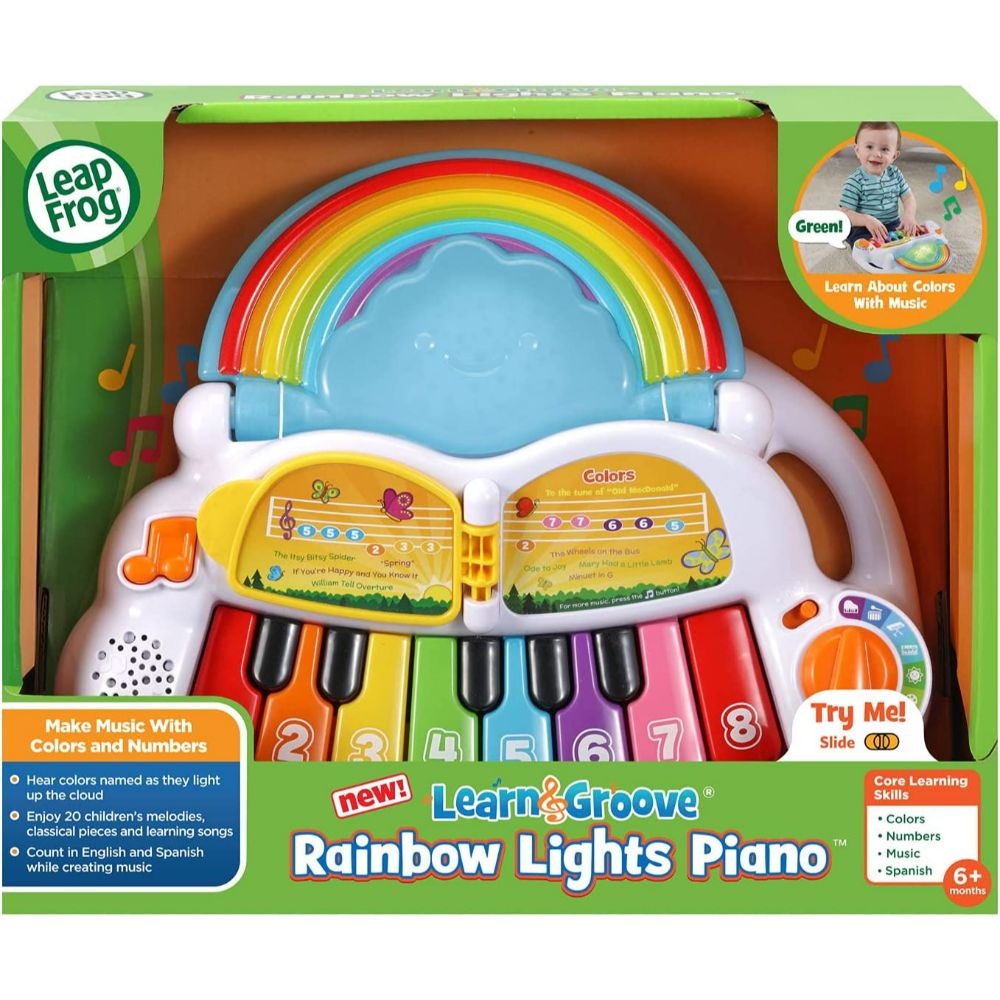 LeapFrog Learn And Groove Rainbow Lights Piano