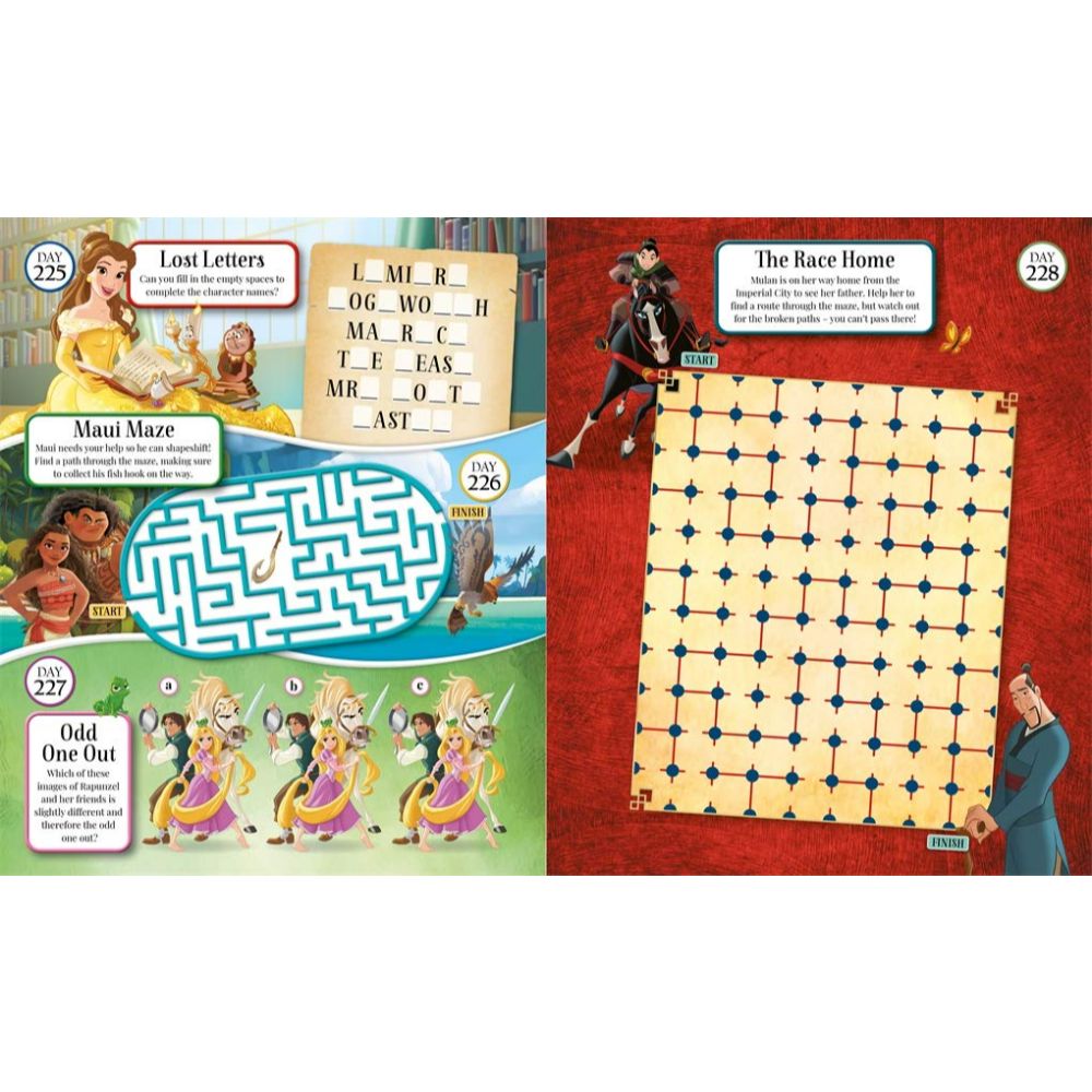 Disney Princess 365 Puzzles & Activities