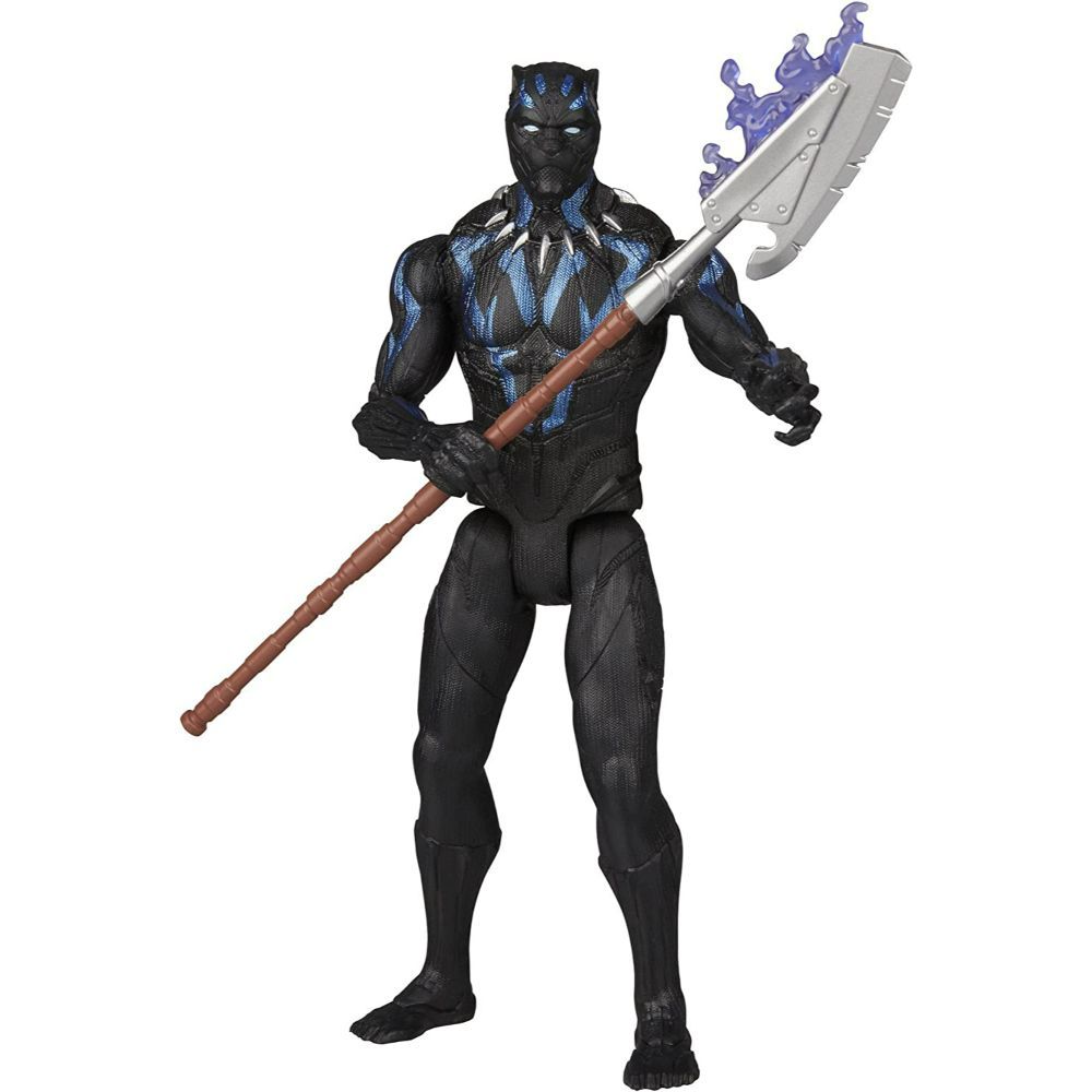 Marvel Black Panther 6-inch Vibranium Suit Black Panther