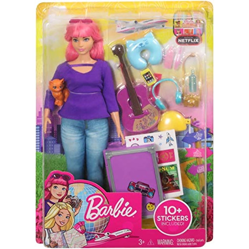 Barbie Daisy Travel Doll with Accessories