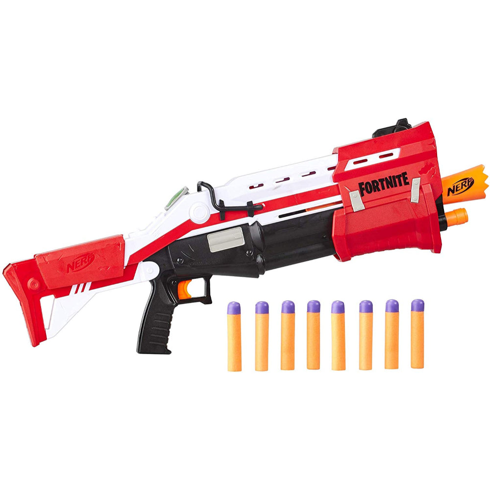 Nerf Fortnite Ts Blaster - Pump Action Mega Dart Blaster  Image#1