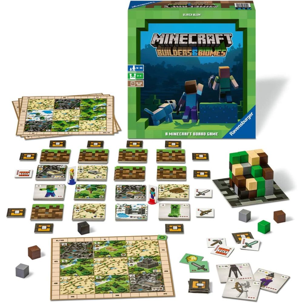 Ravensburger Minecraft BuildersBiomes Board Game (26132)