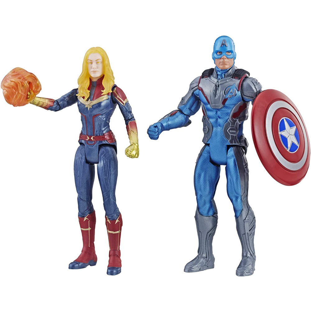 Avengers Marvel Endgame Captain America & Captain Marvel  Image#2