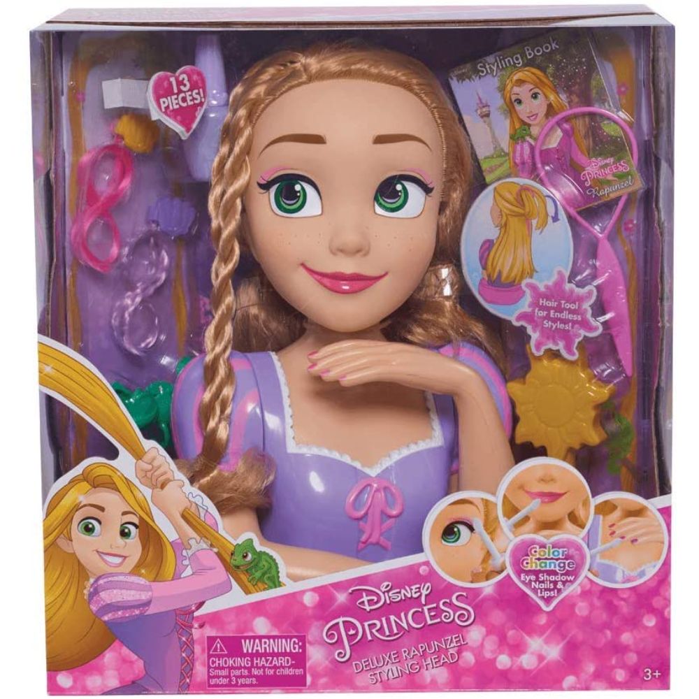 Rapunzel sales head toy