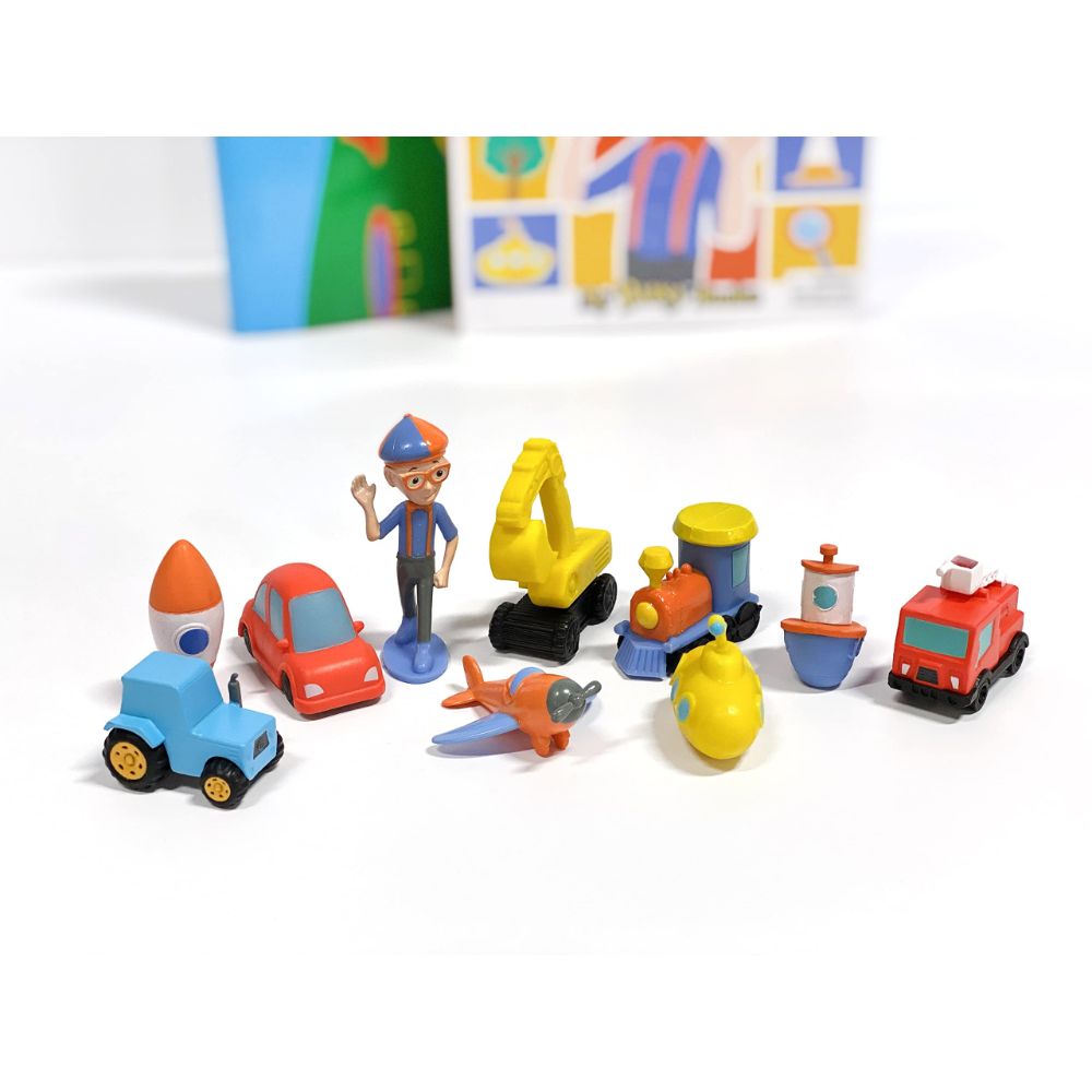 Phidal - Moonbug  Blippi My Busy Books