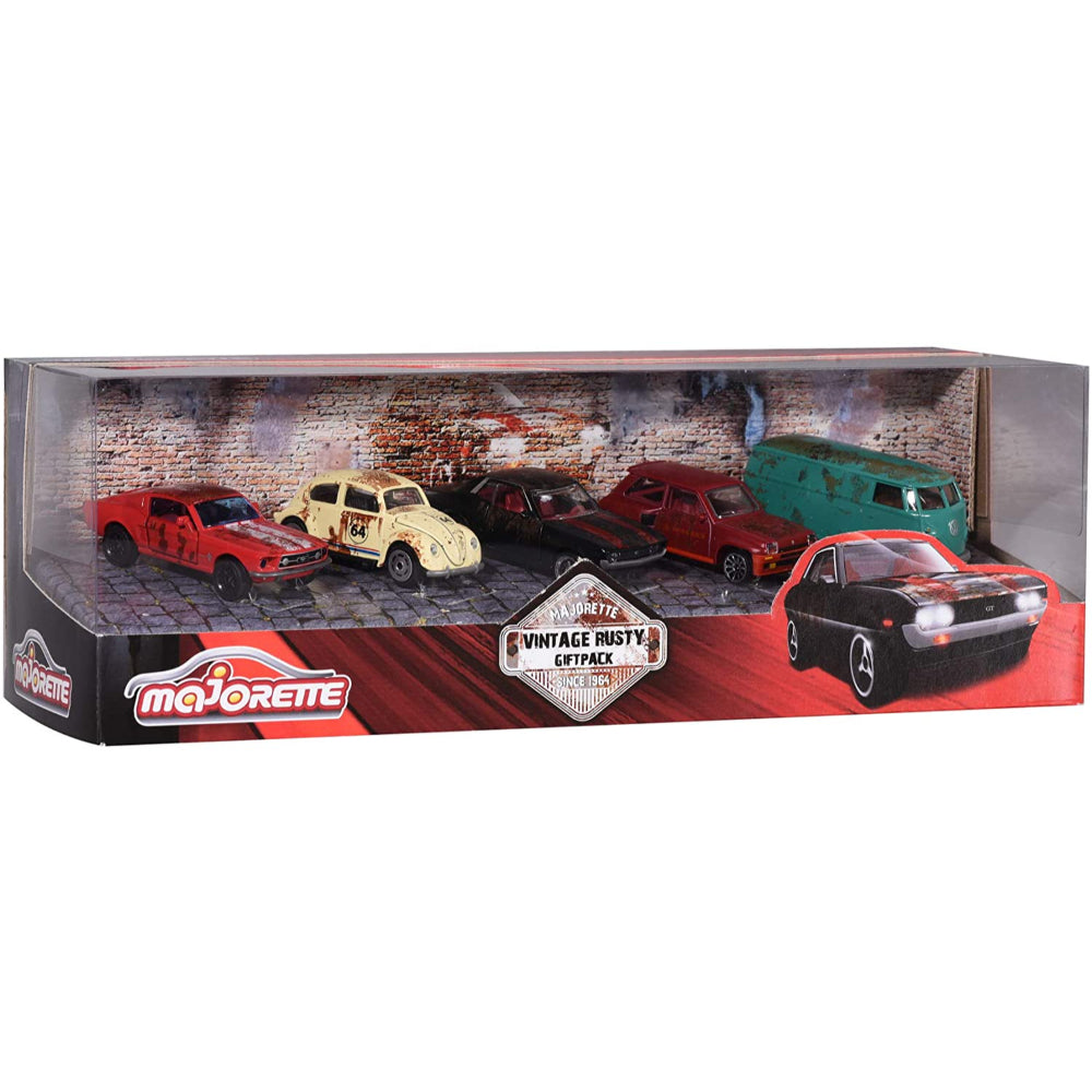 Majorette  Vintage Gift Set Rusty 5 Toy Cars  Image#2