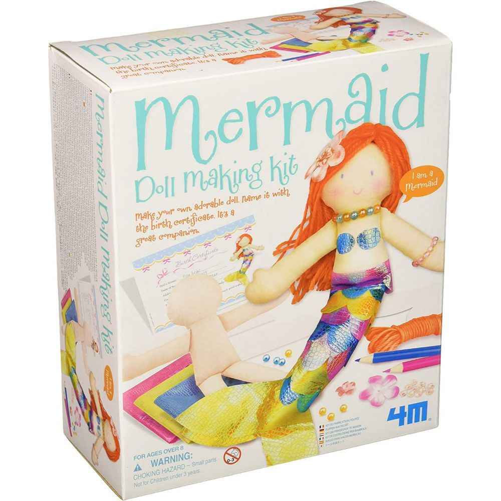 4M Doll Making Kit Mermaid
