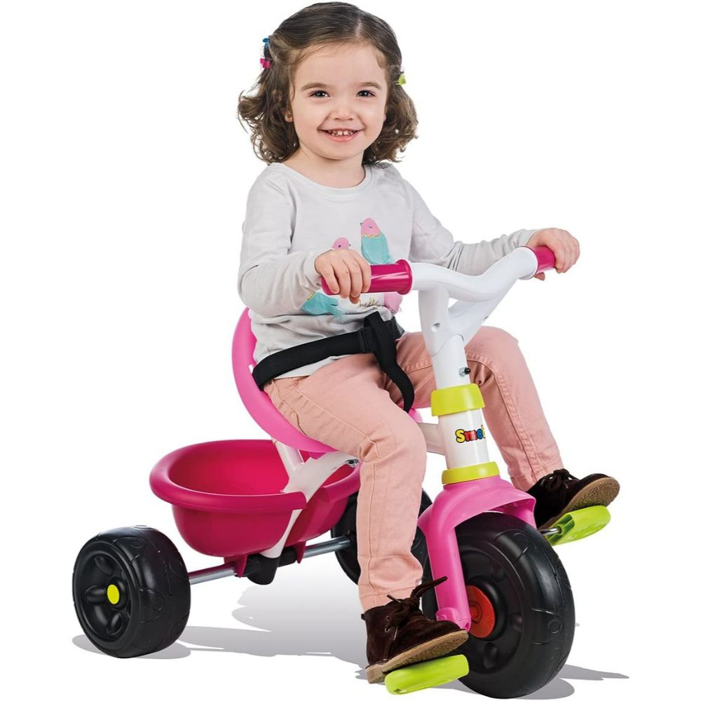 Smoby Fun Tricycle-Comfort Pink