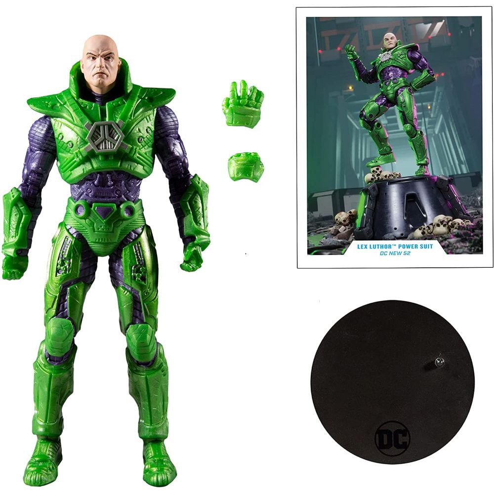 McFarlane  Lex Luthor Green Power Suit Action Figure 7-inch