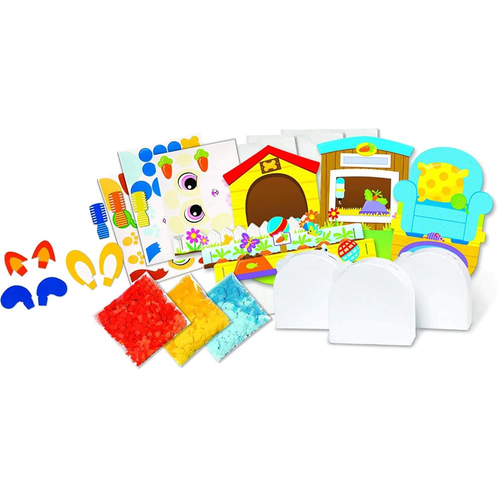 Melissa & Doug Shake it Beginner Craft Kit Deluxe Pets