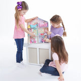 JC Toys - Lots To Love Playhouse with Mini Dolls & Accesories