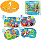 The Learning Journey My First Puzzle Sets  4-In-A-Box Puzzles - Abc  Image#2