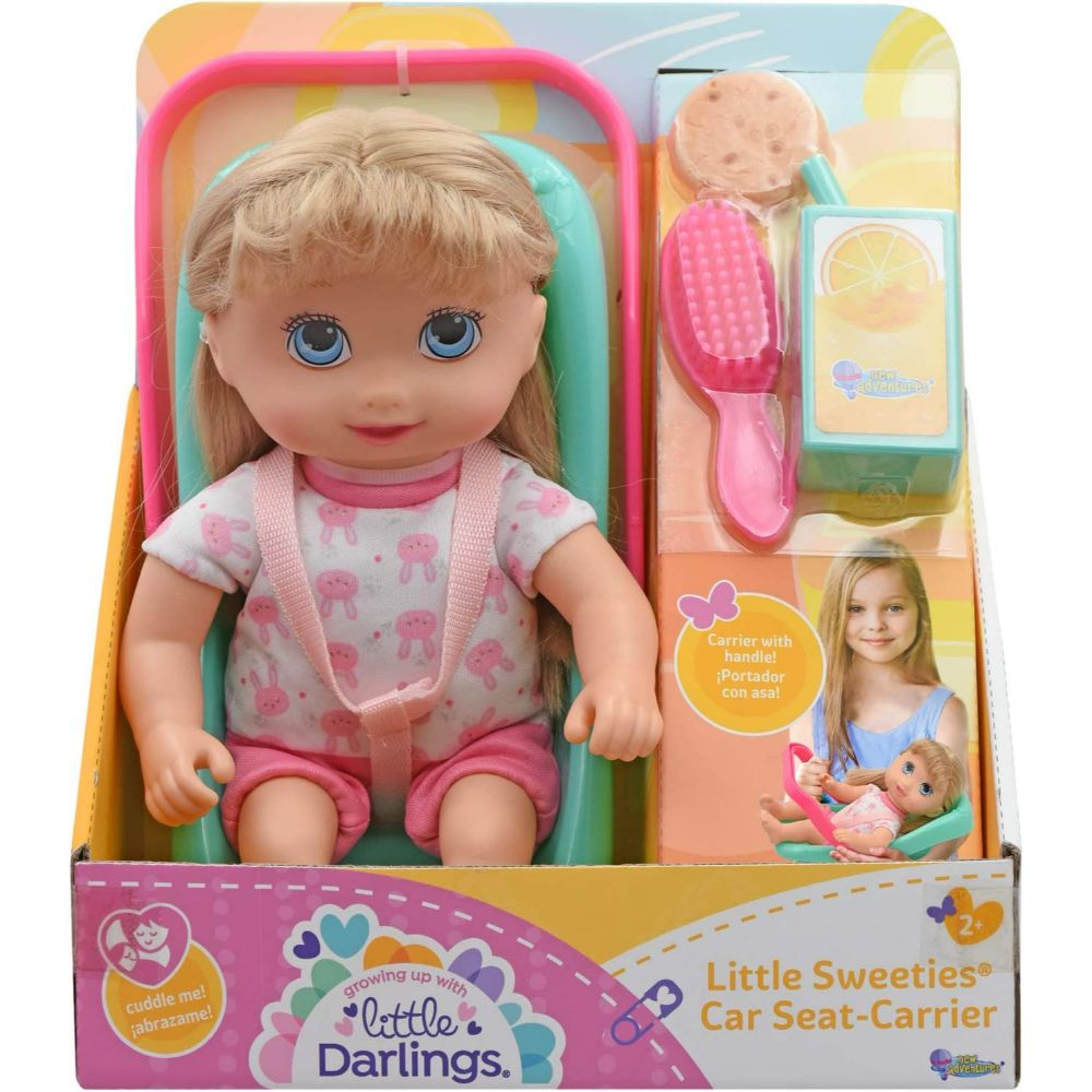 Baby Maziuna Little Sweeties Car-Seat Carrier 10” Doll