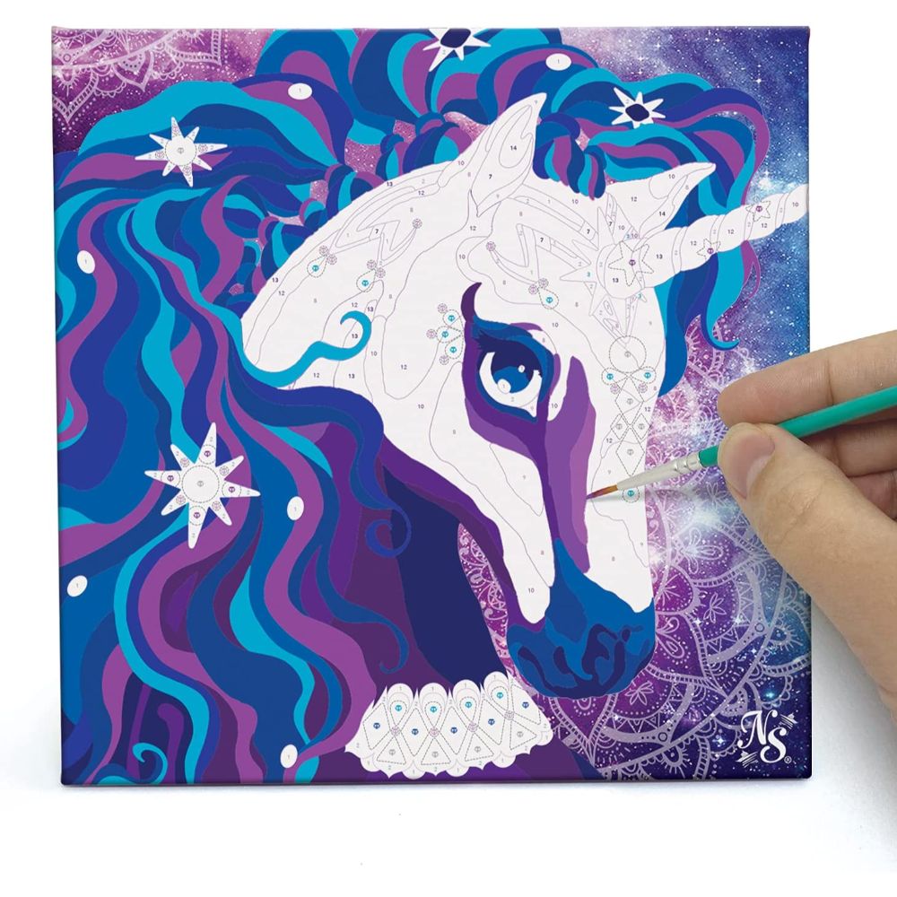 Nebulous Stars - Paint By Number On Canvas