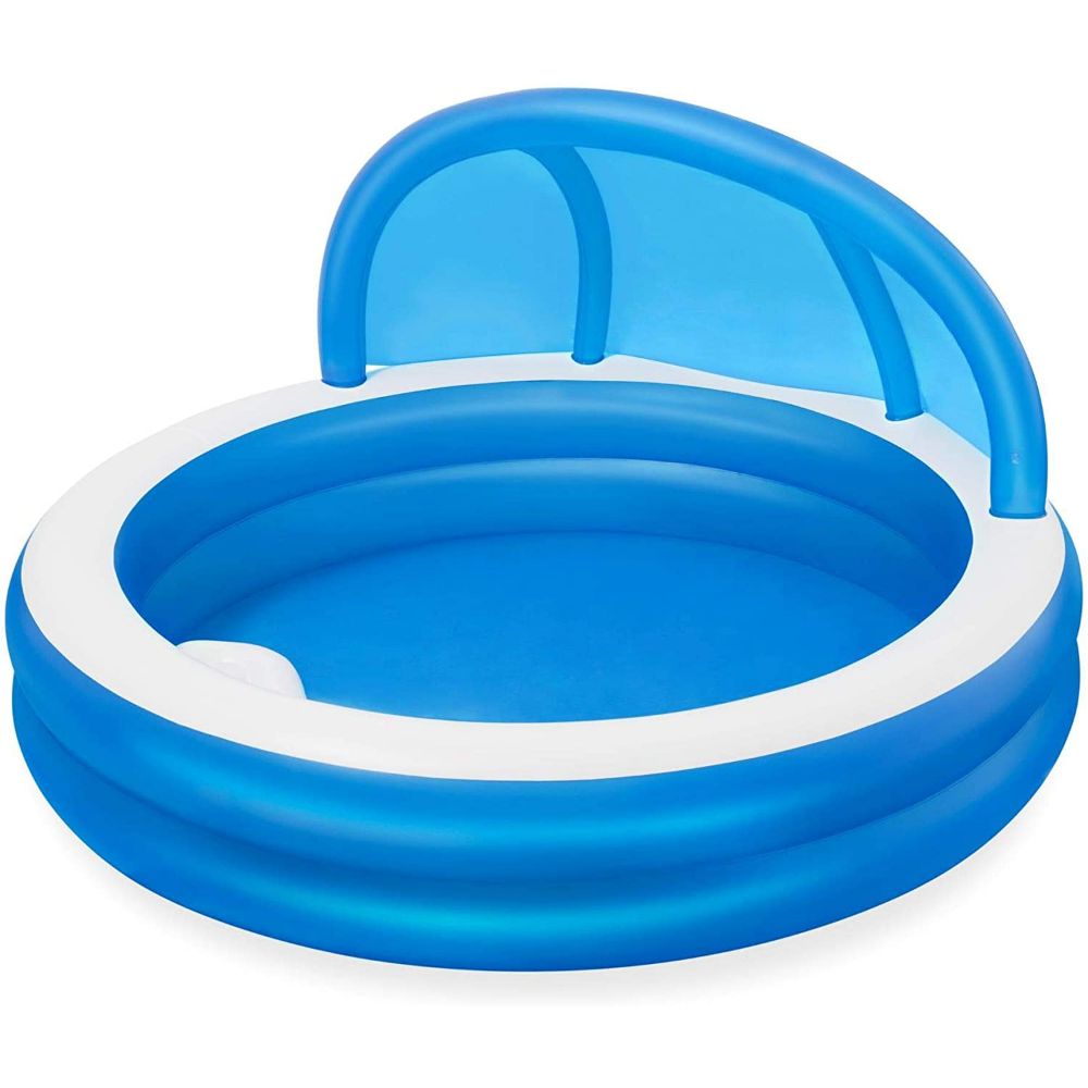 Bestway 7'11" x 7'11" x 55"/2.41m x 2.41m x 1.40m Summer Days Family Pool