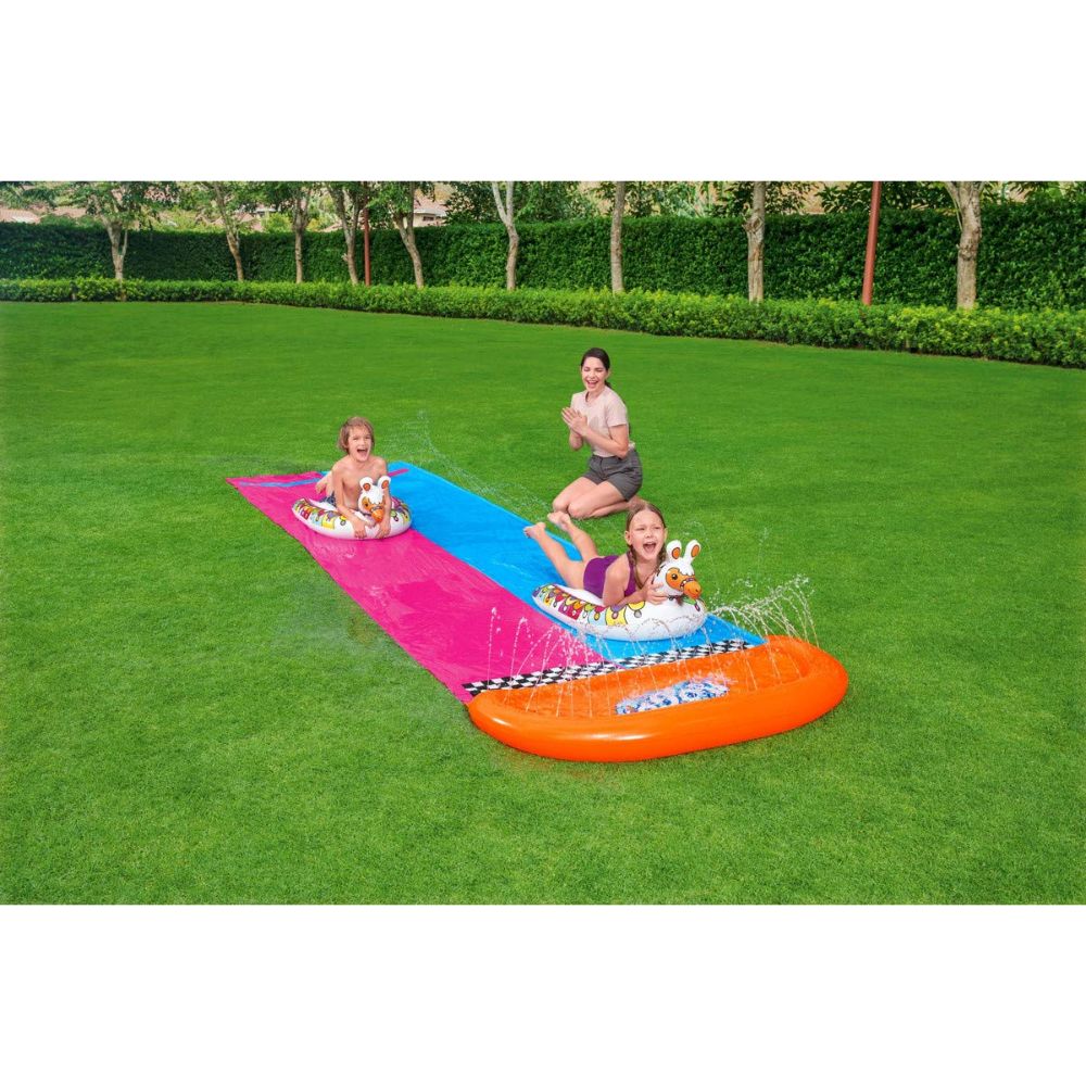 Bestway 4 88m Llama Rama Double Race Slide