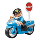 Lego Duplo Police Bike Building Blocks For Kids (8 Pcs)  Image#2