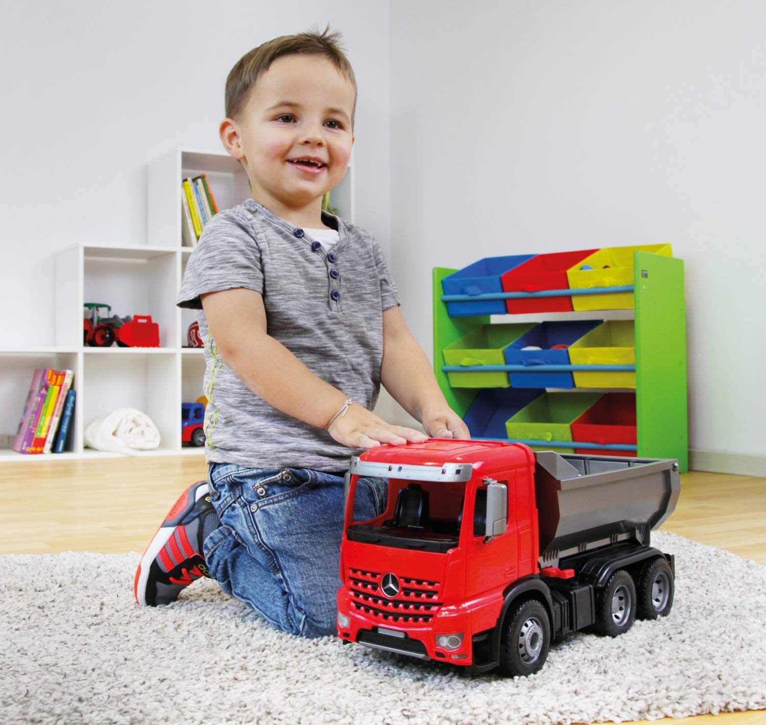 Lena Worxx 04610 Dump Truck Mercedes Benz