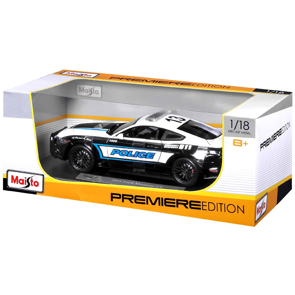 Maisto 1:18 Ford Mustang Gt Police Premier Edition  Image#3
